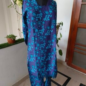 Blue Blossom Lawn 2-Piece Suit